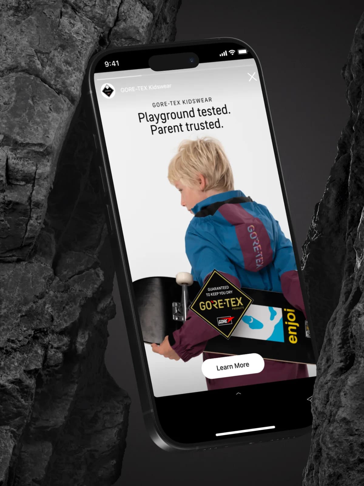 Gore Kidswear brand detail